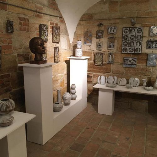 Výstava keramiky a porcelánu Hany Benešové