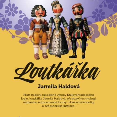 Loutkářka Jarmila Haldová