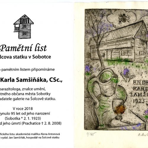 Karel Samšiňák a flašinet