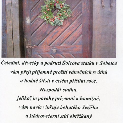 Vánoční přání