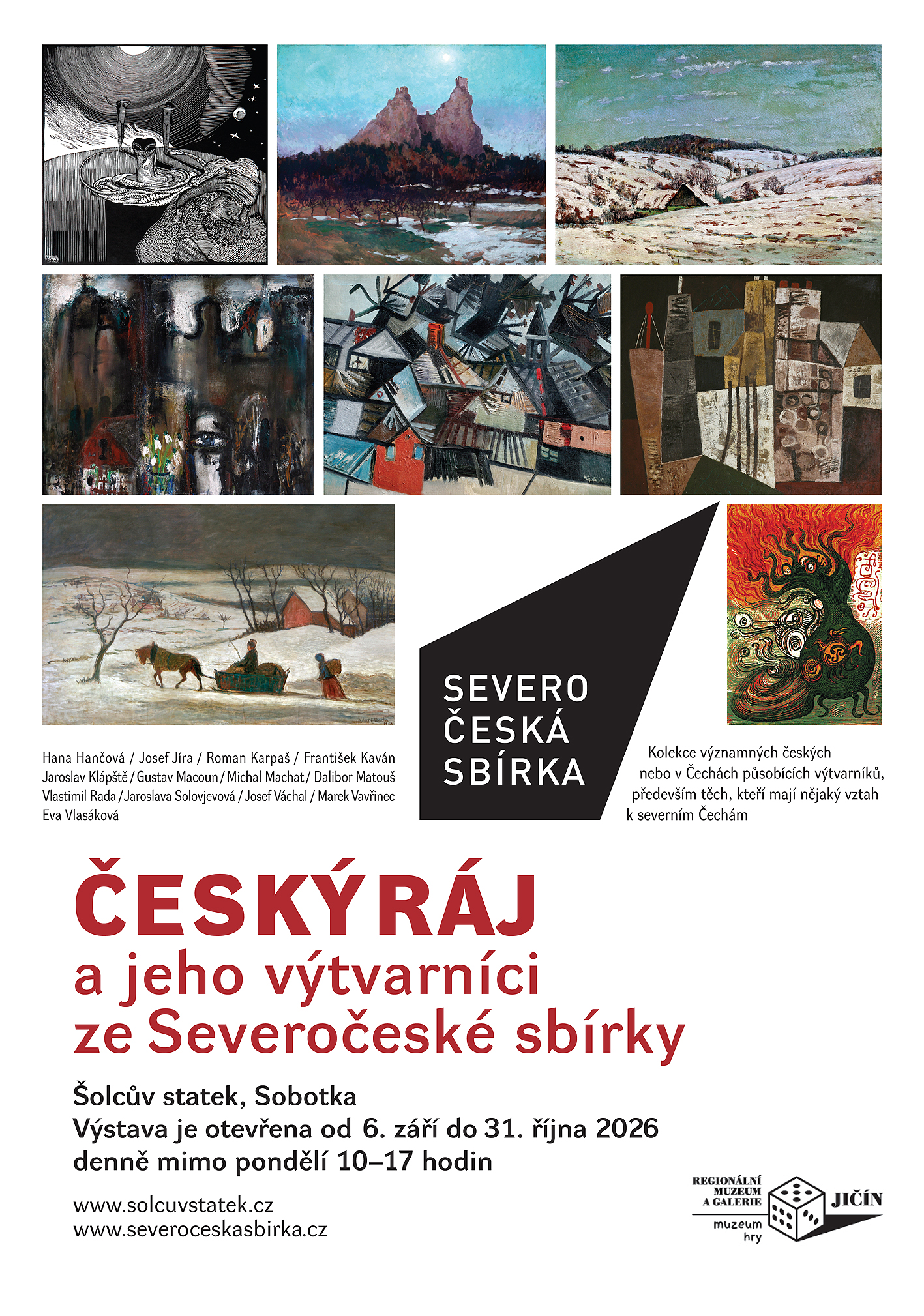 Výstava Český ráj a jeho výtvarníci ze Severočeské sbírky