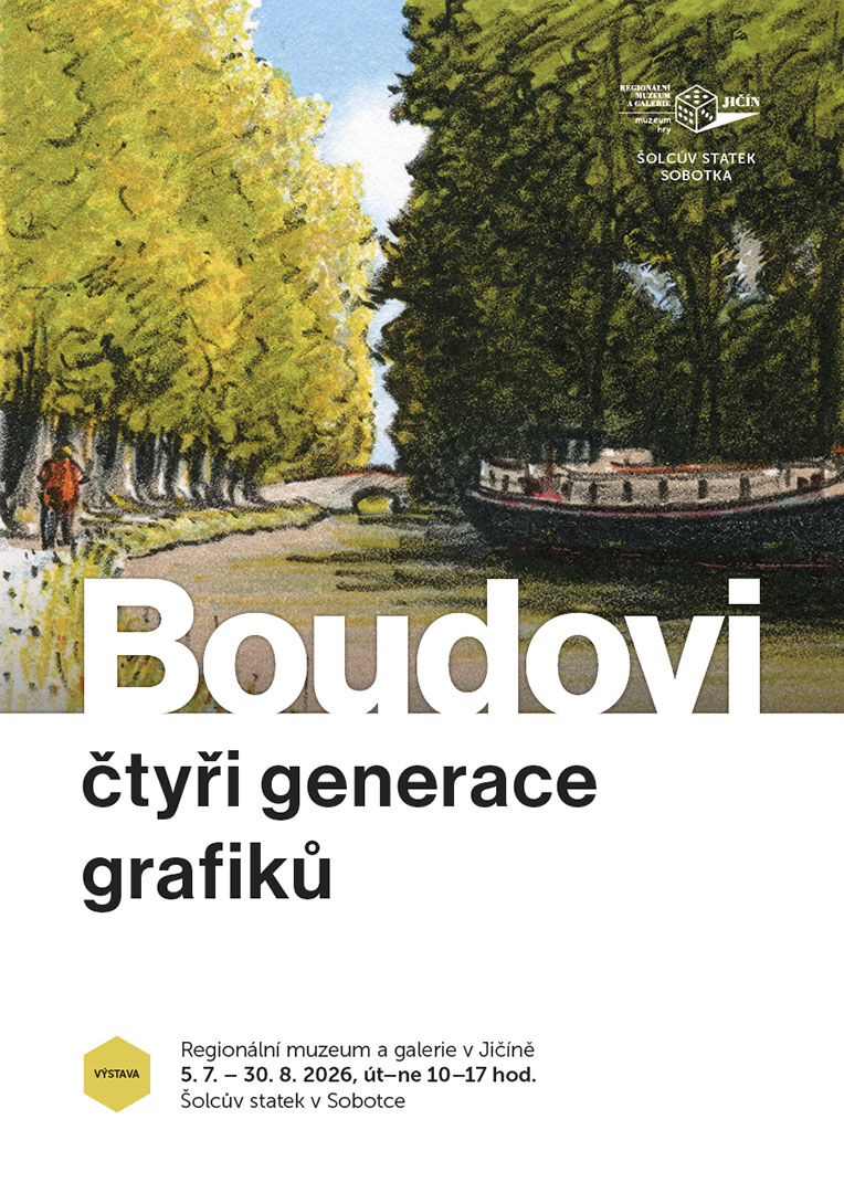 Vernisáž výstavy Boudovi: čtyři generace grafiků (4. 7. 2026 od 14 hod.)