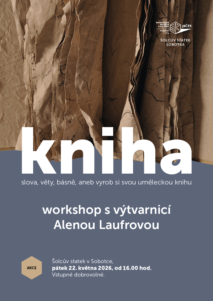 22. 5. 2026, od 16 hodin - Workshop s výtvarnicí Alenou Laufrovou