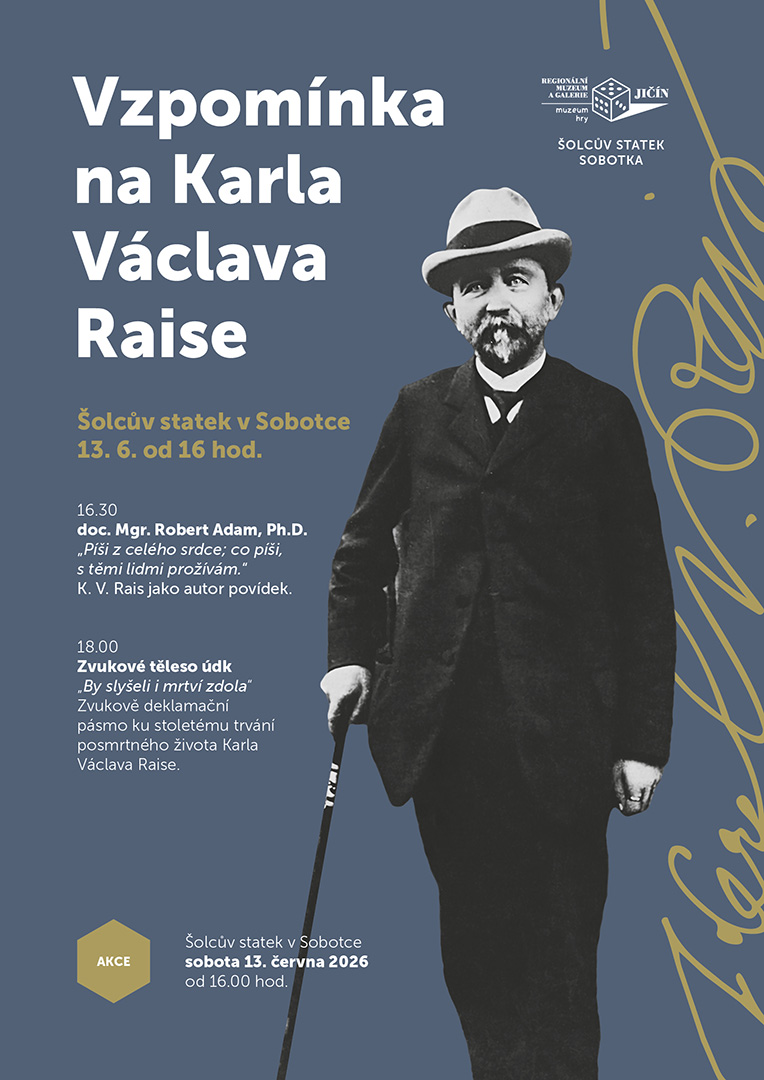 13. 6. 2026 od 16 hodin - Vzpomínka na Karla Václava Raise