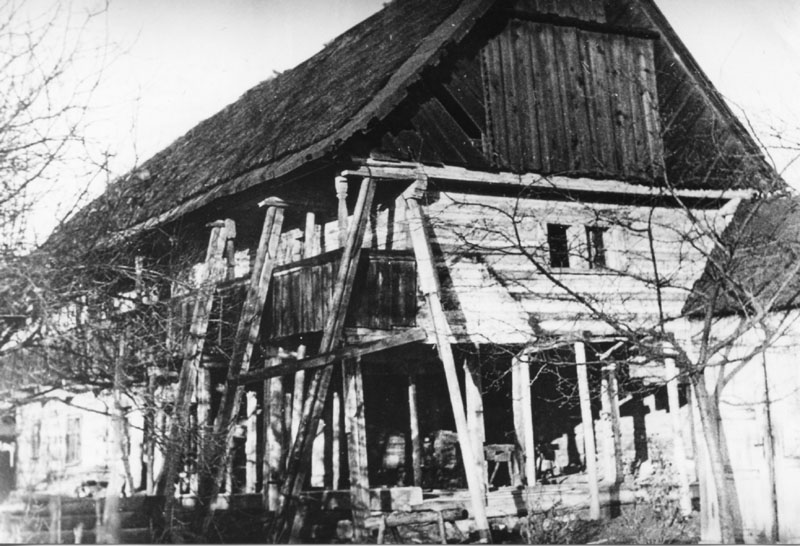 Šolcův statek při rekonstrukci koncem 50. let minulého století IMAGE: Šolcův statek při rekonstrukci koncem 50. let minulého století